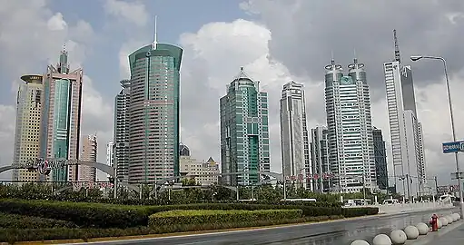 Lujiazui skyline, Pudong