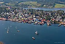 Aerial photo of Lunenburg