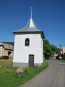 Belfry in the village Lupoč