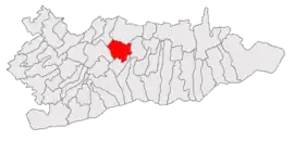 Location in Călărași County