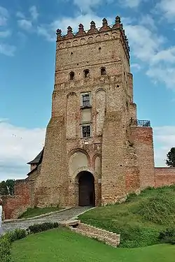 Image 66Lubart's Castle in Ukraine, built by the son of Gediminas' Liubartas in the mid-14th century, is famous for the Congress of Lutsk which took place in 1429 (from Grand Duchy of Lithuania)