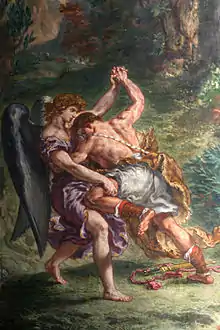 Jacob wrestling with the Angel