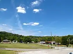 Intersection of SR 131 and SR 61 in Luttrell