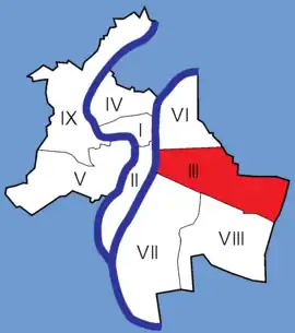 Location within Lyon