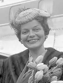 Lys Assia, winner of the inaugural 1956 contest for Switzerland.