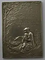 Vin Mariani medal by Louis-Oscar Roty