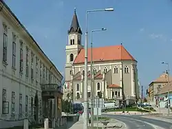 The town centre