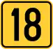 State Road 18 shield}}