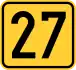 State Road 27 shield}}