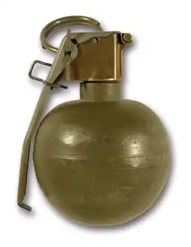 M67 fragmentation grenade