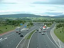 Image 22The M6 motorway is one of the North West's principal roads (from North West England)