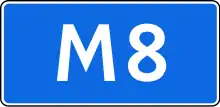 Federal Highway M8 shield}}