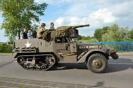 Preserved M9 Half-track.