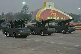 Kavadat-M air defence systems of Myanmar Army