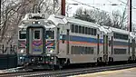 MARC IV MultiLevel coach at Odenton station