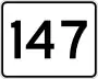 MA Route 147.svg