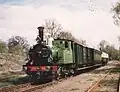 Train arriving in Boekelo