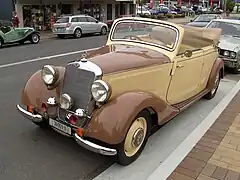 170 V Cabriolet, right-hand drive