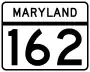 Maryland Route 162 marker