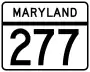 MD Route 277.svg