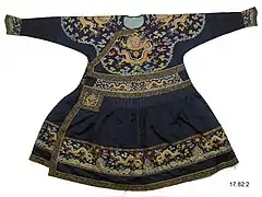 Qing dynasty chaofu.