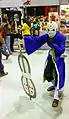 Obito cosplay from Naruto at Mumbai Comic Con 2014.