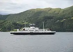 MF Høgsfjord utenfor Volda fergekai