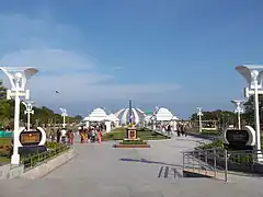 Main corridor of the memorial