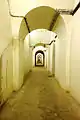 Corridor in the barracks