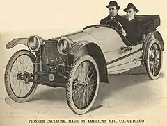 1913-1914 Pioneer Cyclecar - American Mfg. Co. - Horseless Age Magazine