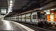 Refurbished MI 79 underground at Denfert-Rochereau station