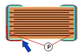 "Flex-Termination" - MLCC chips, a flexible contact layer prevents breaking of the ceramic.