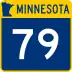 Trunk Highway 79 marker