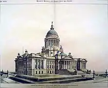 Minnesota State Capitol design by Wendell and Humphreys