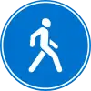 Pedestrians only