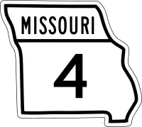 Route 4 marker