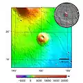 Topography of Albor Tholus and its neighborhood.