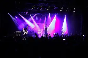 Mucc performing in Paris in 2009