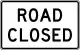 Road closed