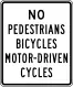 United States (also no motor-driven cycles are allowed)