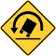 Truck rollover warning