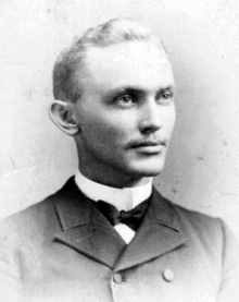 George W. Myers in about 1888.