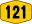 Federal Route 121 shield}}