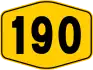 Federal Route 190 shield}}