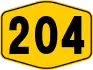 Federal Route 204 shield}}