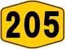 Federal Route 205 shield}}