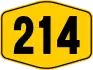 Federal Route 214 shield}}