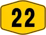 Federal Route 22 shield}}