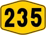 Federal Route 235 shield}}