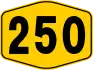 Federal Route 250 shield}}